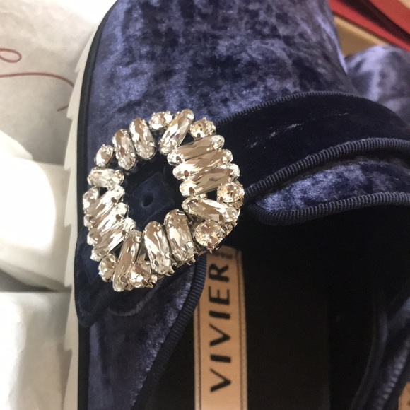 NA!! Roger vivier velvet mule - Picture 6 of 12